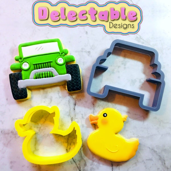 Duck-Duck-Jeeper Cookie Cutter Set or Individual