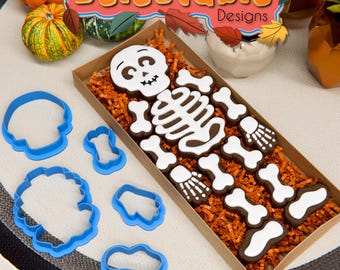 Skeleton Platter Cookie Cutter Set