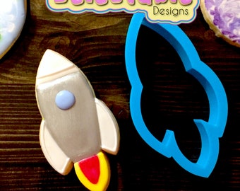 Space Ship Rocket Cookie Cutter