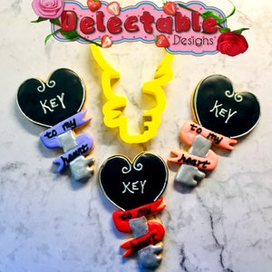 Key to My Heart Valentine&#39;s Day Cookie Cutter