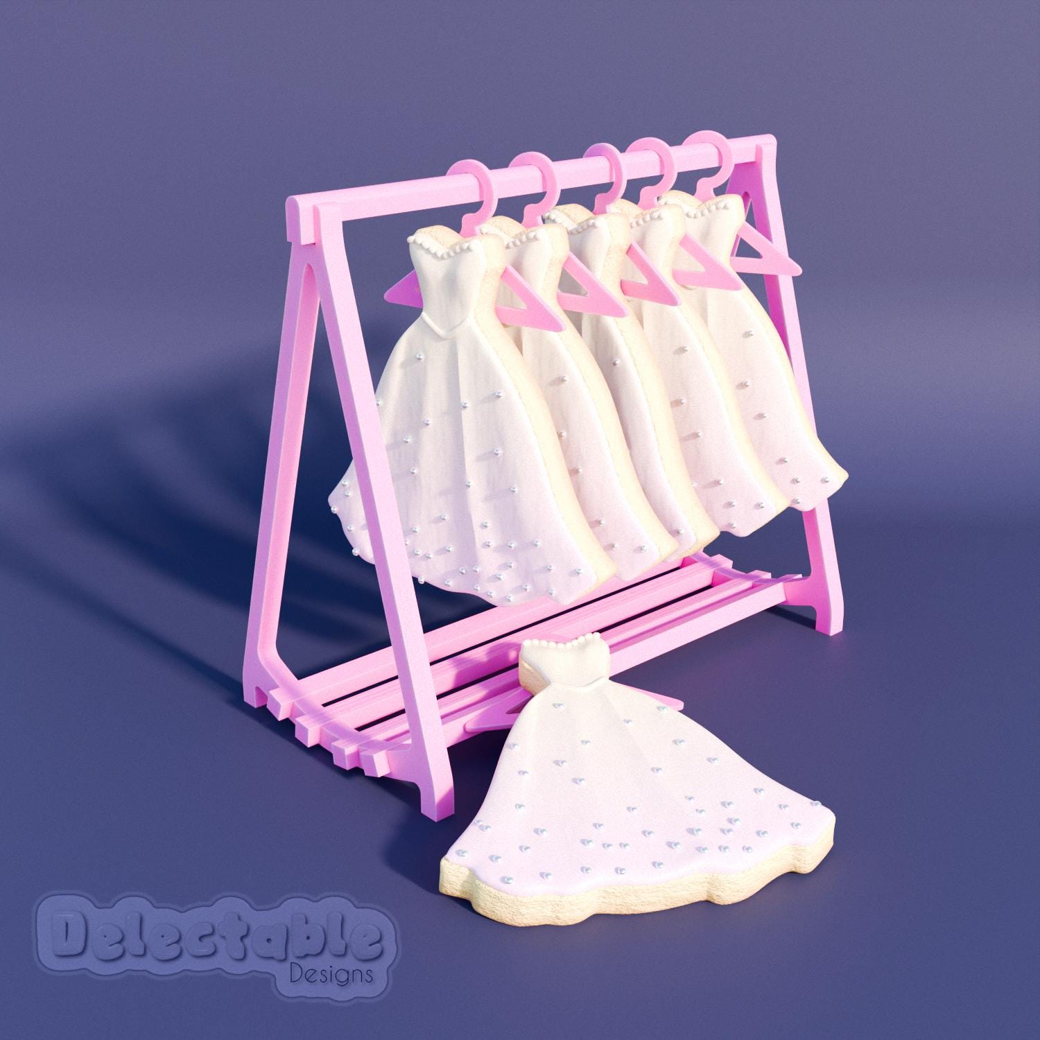 Cookie Clothes Rack & Hangers .STL Files - Etsy