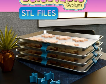 Baking Sheet Pan Stackers STL Files