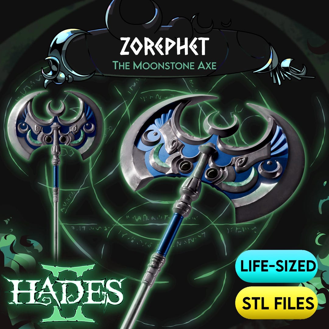 Hades II: Zorephet the Moonstone Axe (aspect of Melinoe) | Life