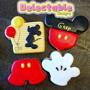 Mickey Mouse Cookie Cutter Set