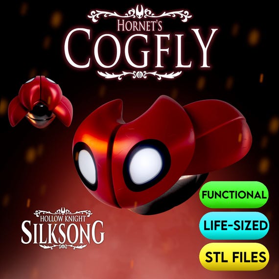 Hornet's Cogfly LED Eyes STL Files | Life Sized | High Detail