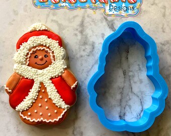 Vintage Victorian Doll Gingerbread Girl Cookie Cutter