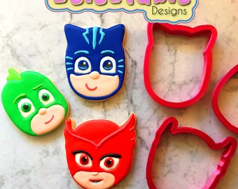 Pajama Mask Cookie Cutter Set