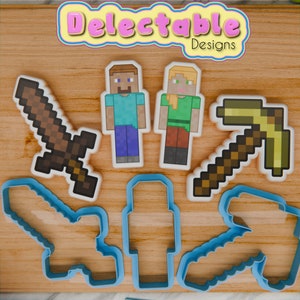 Set di formine per biscotti artigianali da miniera