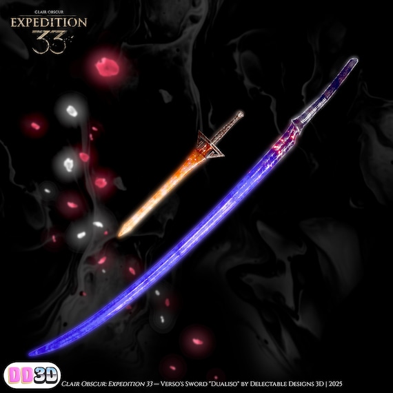 Verso's Sword Dualiso STL Files | Life Sized | High Detail - Etsy