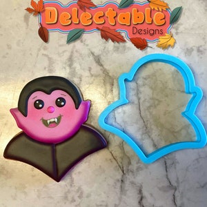 Dracula Vampire Halloween Cookie Cutter