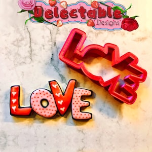 Love Valentine&#39;s Day Cookie Cutter