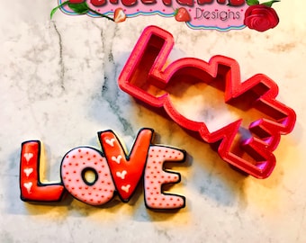 Love Valentine's Day Cookie Cutter