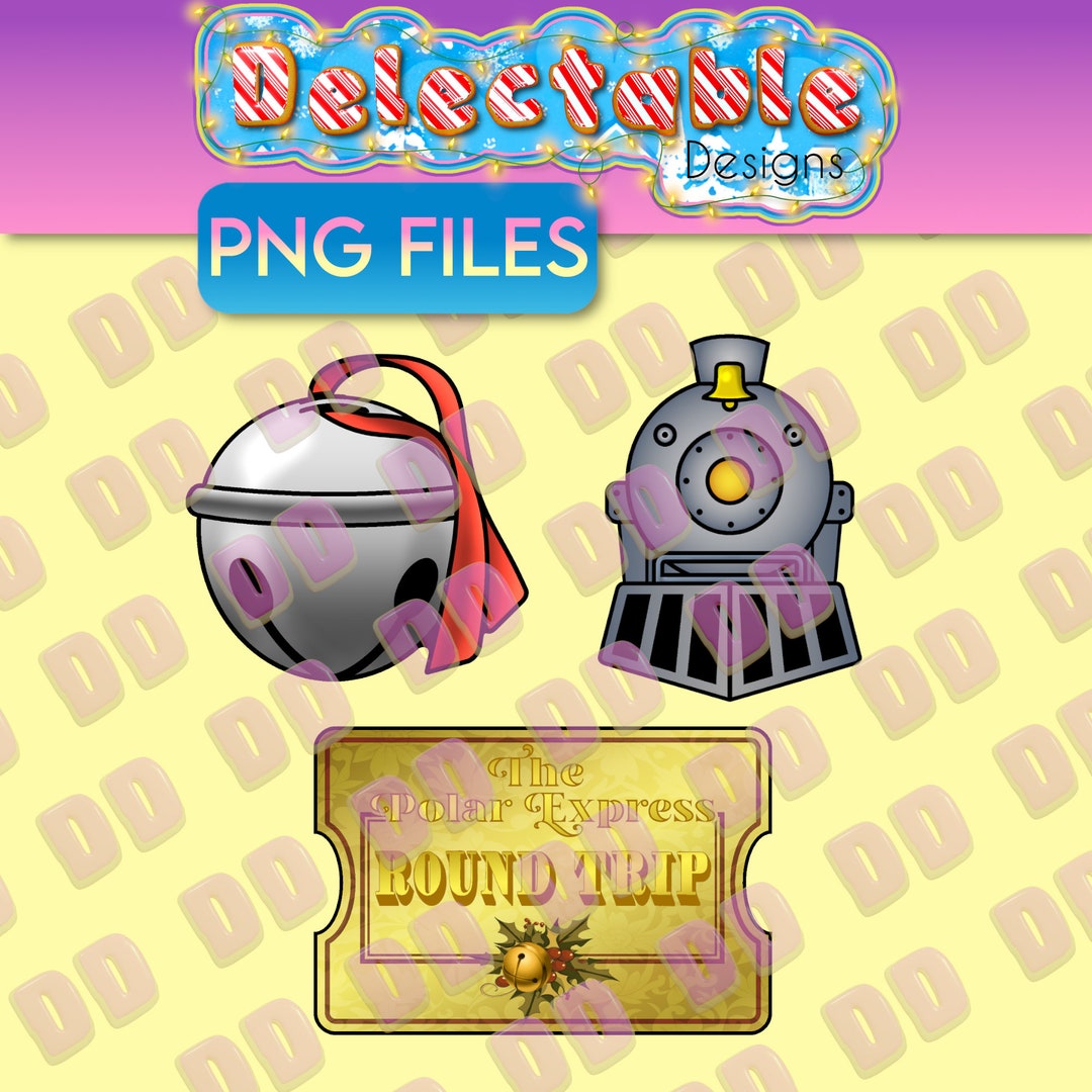North Pole Express PNG Image Files - Etsy