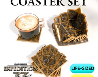 Zestaw podstawek Expedition 33 w formacie STL