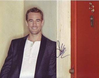 James van der beek autographed 8x10 don't trust the b- in apt 23 photograph