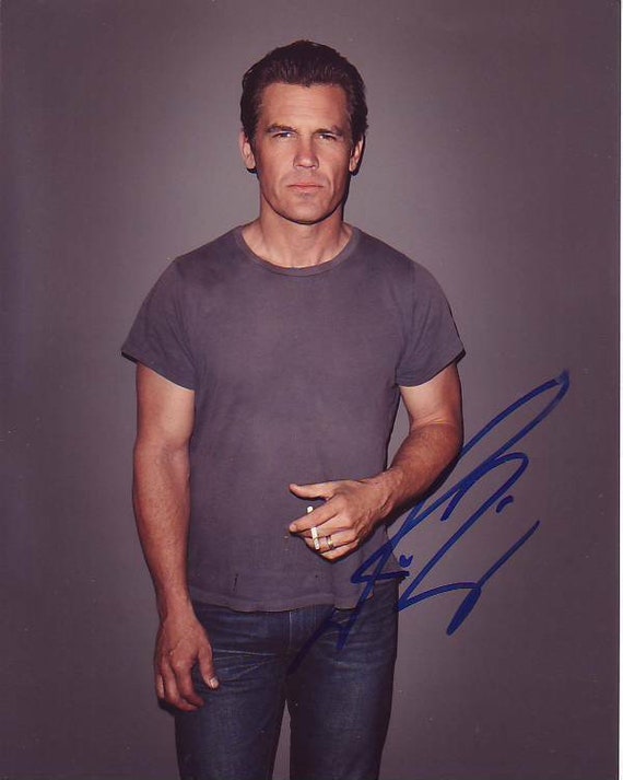 ジョシュ・ブローリンのサイン入り8x10写真 - Etsy 日本