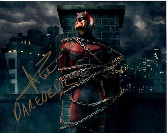 チャーリー・コックス　直筆サイン　デアデビル　マーベル チャーリー・コックスのサイン入り8x10 デアデビル マット・マードック