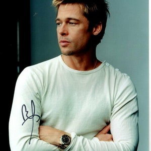 Brad Pitt signed autographed 8x10 photograph