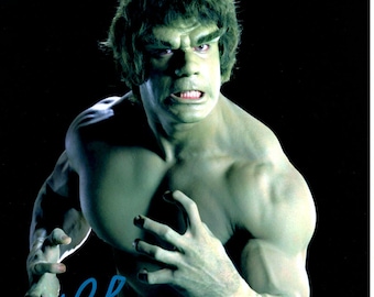 Lou Ferrigno podpisał autograf zdjęcia Herkulesa 8x10