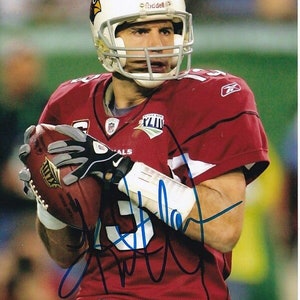 Kurt warner signed autographed 8x10 nfl arizona cardinals photograph