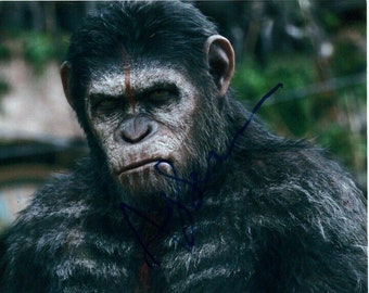 アンディ・サーキスのサイン入り8x10 ホビット 指輪物語 ゴラムの写真