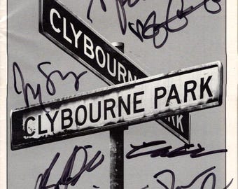 Clybourne Park Signed Autographed Cast Playbill
