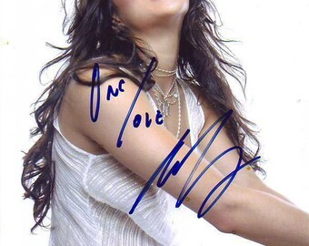 ミシェル・ロドリゲスのサイン入り 8x10 マチェーテ ルス写真 - Etsy 日本