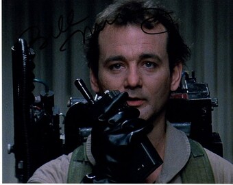 Bill Murray signed autographed 8x10 Ghostbusters Dr. Peter Venkman photograph