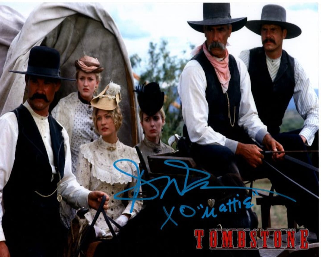 Dana Wheeler-nicholson Signed Autographed 8x10 Tombstone Mattie Earp