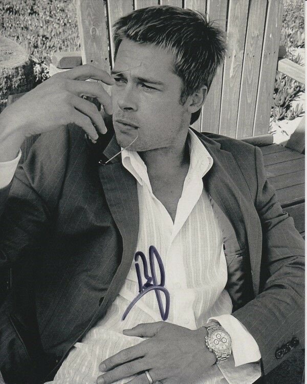 Brad pitt autograph - Etsy 日本