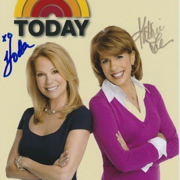 Hoda kotb & kathie lee gifford signed autographed 8x10 the today show photograph