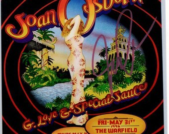 Joan Osborne signed autographed 8x10 photograph