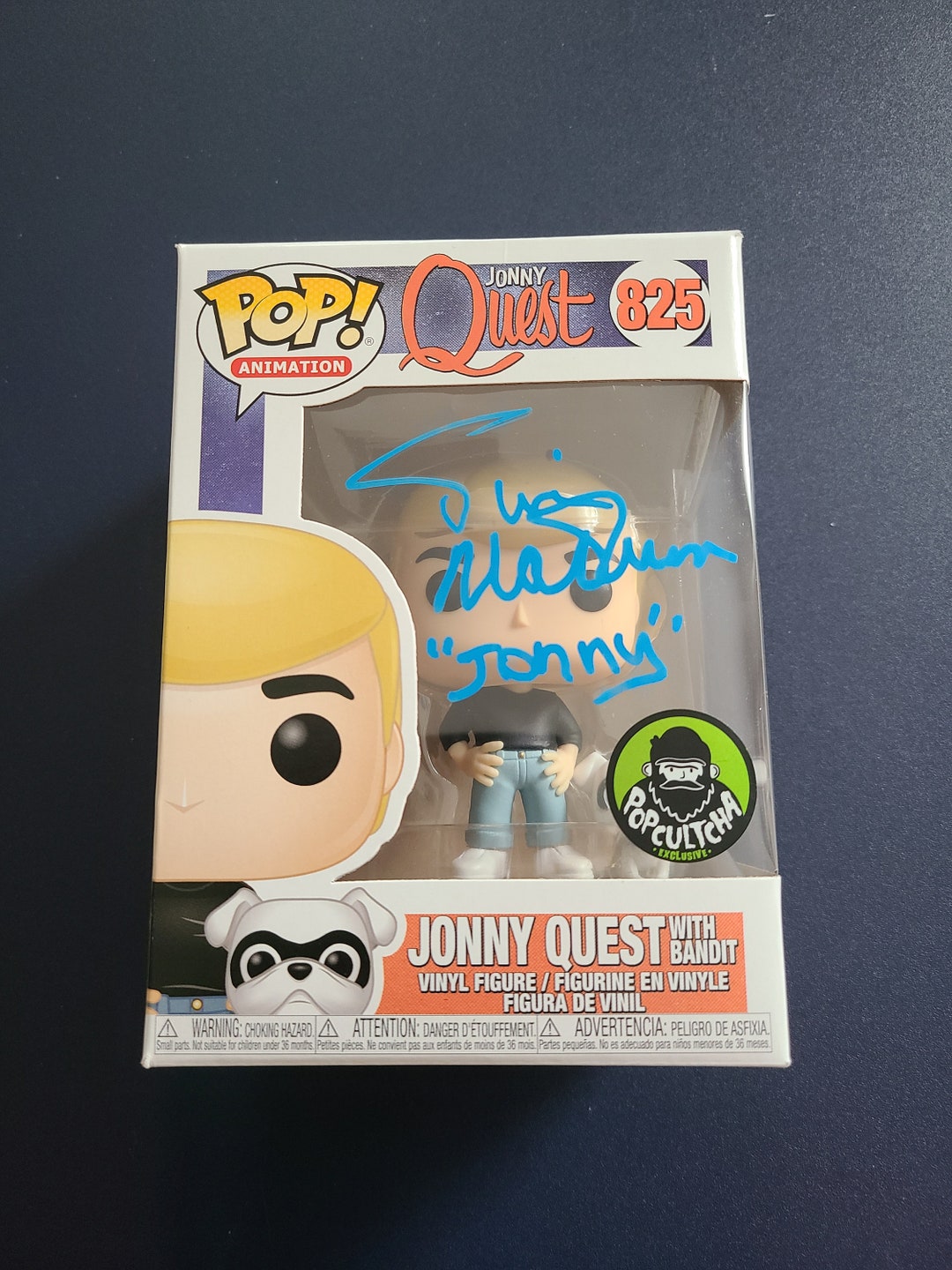 Tim Matheson Signed Autographed Jonny Quest #825 Funko Pop Vinyl