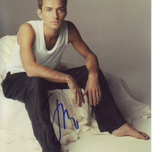 Jude law signed autographed 8x10 photograph