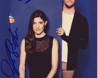 Jake mcdorman & jennifer carpenter signed autographed 8x10 limitless photograph