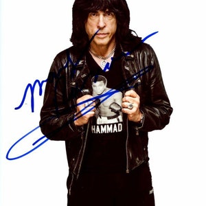 Marky ramone signed autographed 8x10 photograph
