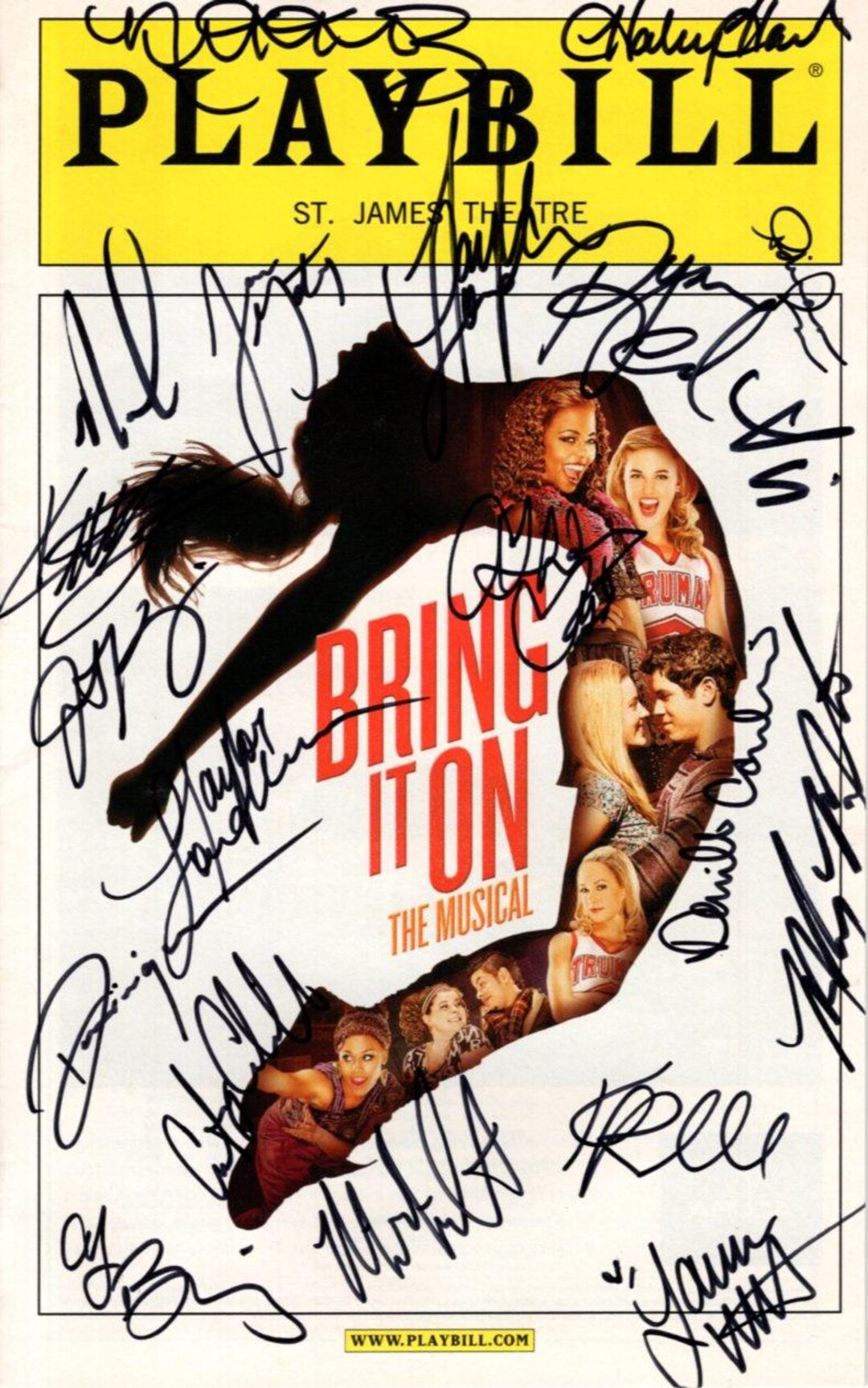 Bring It on Signed Autographed Cast Playbill - Etsy