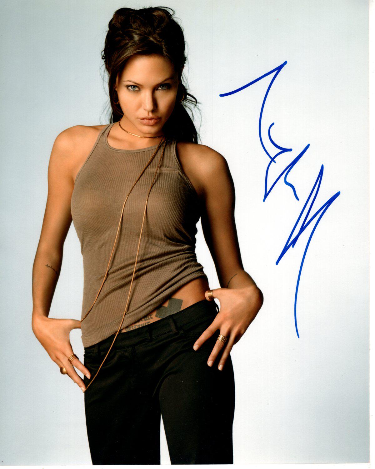 Angelina Jolie Autograph - Etsy