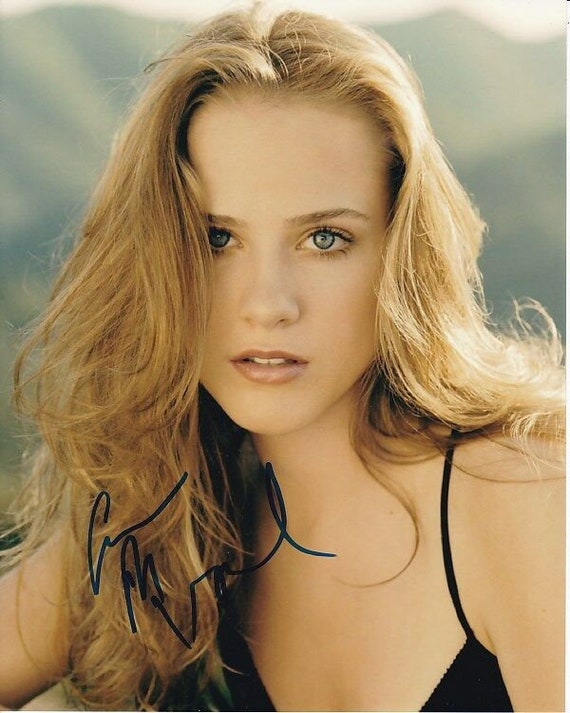 エヴァン・レイチェル・ウッドのサイン入り8x10写真 - Etsy 日本
