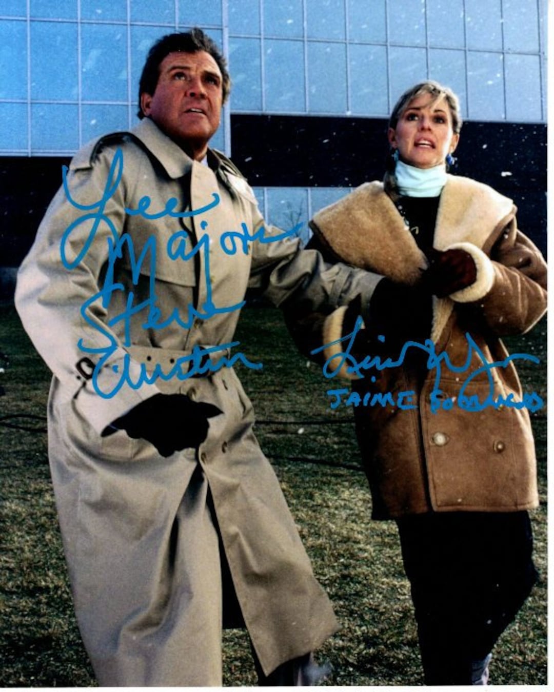 Lee Majors signed autographed photo movie scene main image 0
