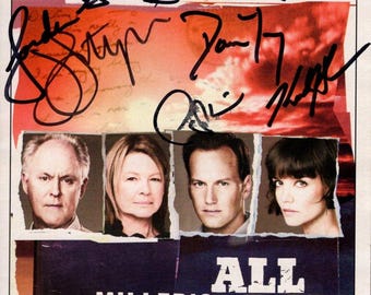 Arthur Miller's All My Sons autographed cast playbill - Katie Holmes Patrick Wilson Dianne Wiest John Lithgow +