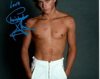 Christopher Chris Atkins signed autographed 8x10 photograph