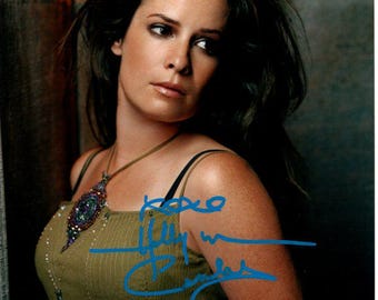 Holly Marie Combs signed autographed 8x10 photograph