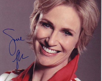 Jane lynch signed autographed 8x10 glee sue sylvester photograph