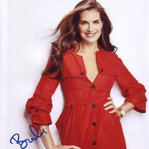 Brooke Shields signed autographed 8x10 photograph