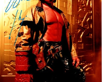 Ron Perlman signed autographed 8x10 Hellboy photograph
