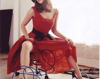 ハリウッド　女優　証明書付　オリヴィア・ワイルド 　直筆サイン入り８Ｘ１０フォト オリヴィア・ワイルド直筆サイン入り8x10インチ写真 - Etsy 日本