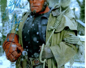 Ron Perlman signed autographed 8x10 Hellboy photograph