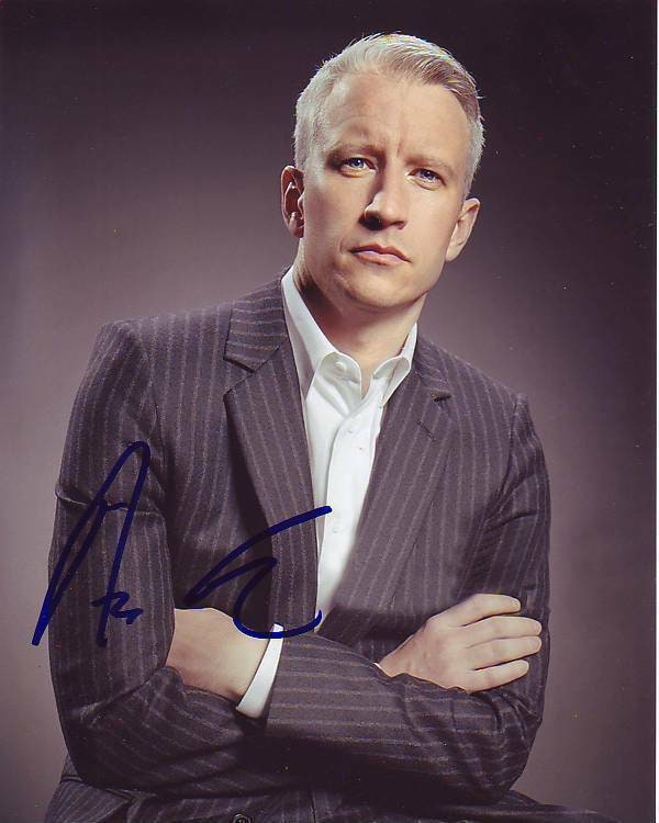 Anderson Cooper Signed Autographed 8x10 Photograph - Etsy