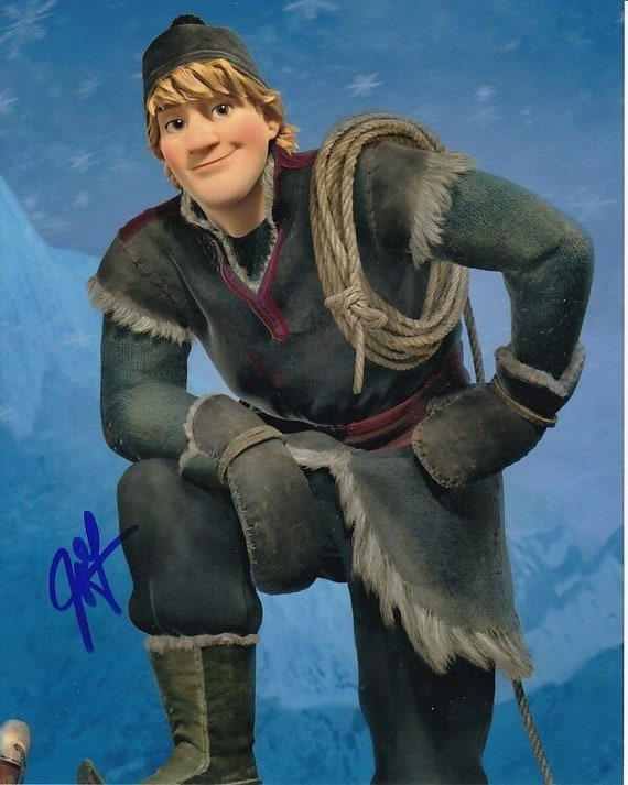 Jonathan Groff Signed Autographed 8x10 Disney Frozen Kristoff Photograph 